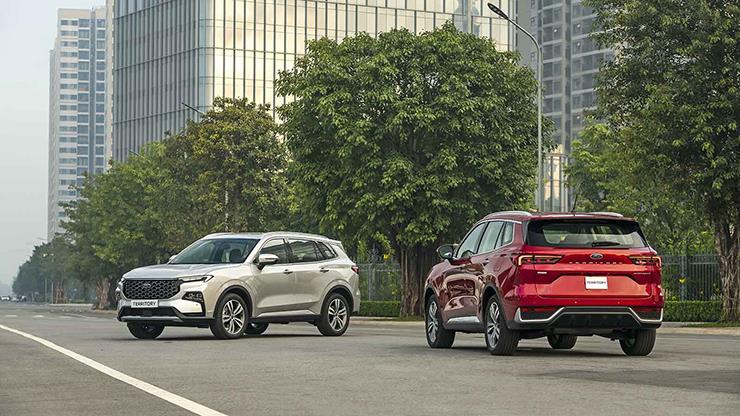 Giá xe Ford Territory niêm yết và lăn bánh tháng 5/2023