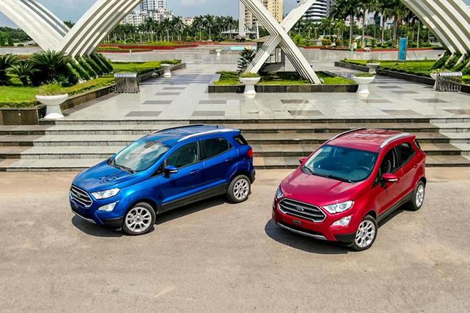 Giá xe Ford EcoSport lăn bánh tháng 01/2021, ưu đãi 25 triệu đồng