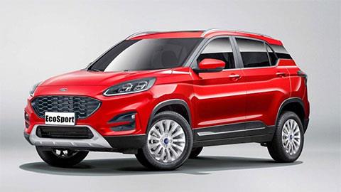 Ford EcoSport 2020 lộ ngoại hình siêu hầm hố, giá mềm