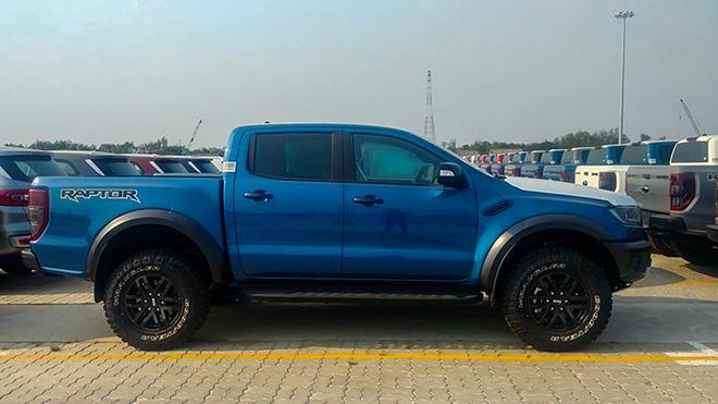 Ford Ranger Raptor 2020 thêm màu sơn Performance Blue​ nổi bật